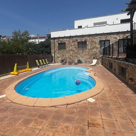 Villa Oasis Entre Vinedos Cerca De Barcelona Con A A Y Piscina Climatizada Caserio de Ca'n Rosell Exterior foto