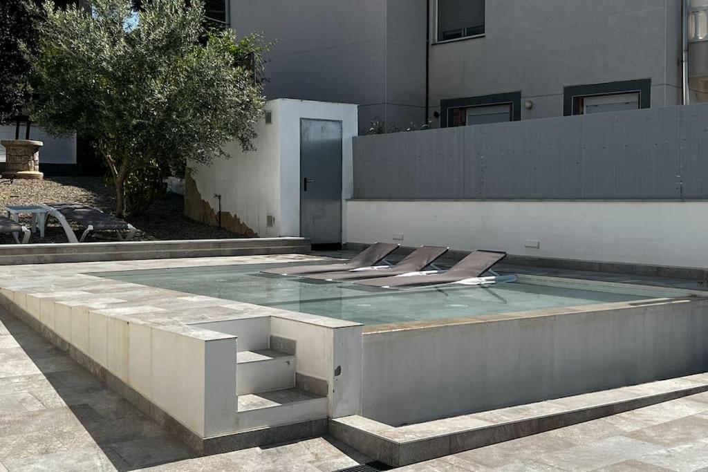 Villa Oasis Entre Vinedos Cerca De Barcelona Con A A Y Piscina Climatizada Caserio de Ca'n Rosell Exterior foto